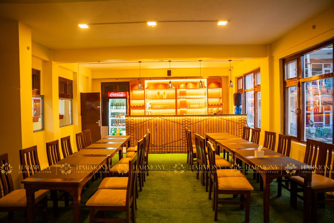 Warm dining environment at Harmony Dining & Event Center