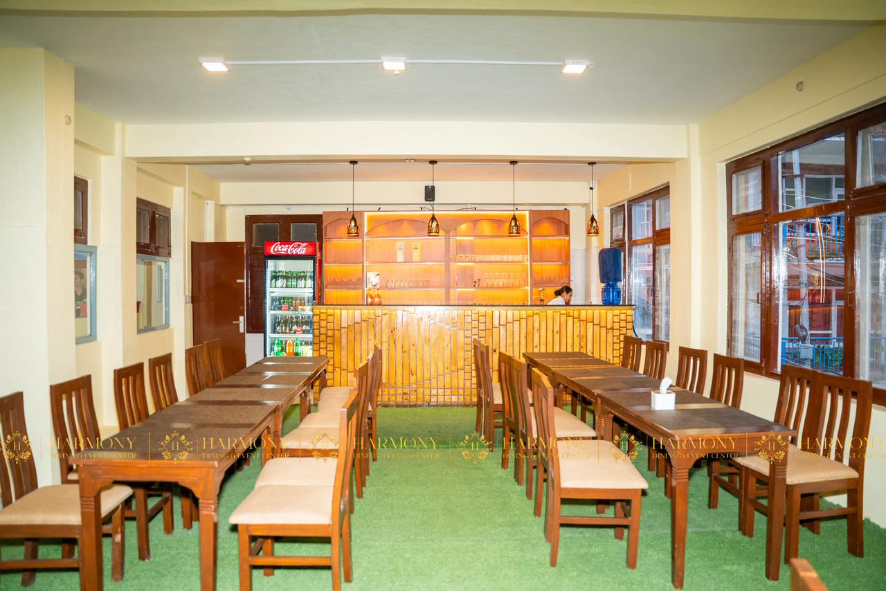 Harmony dining hall set for service