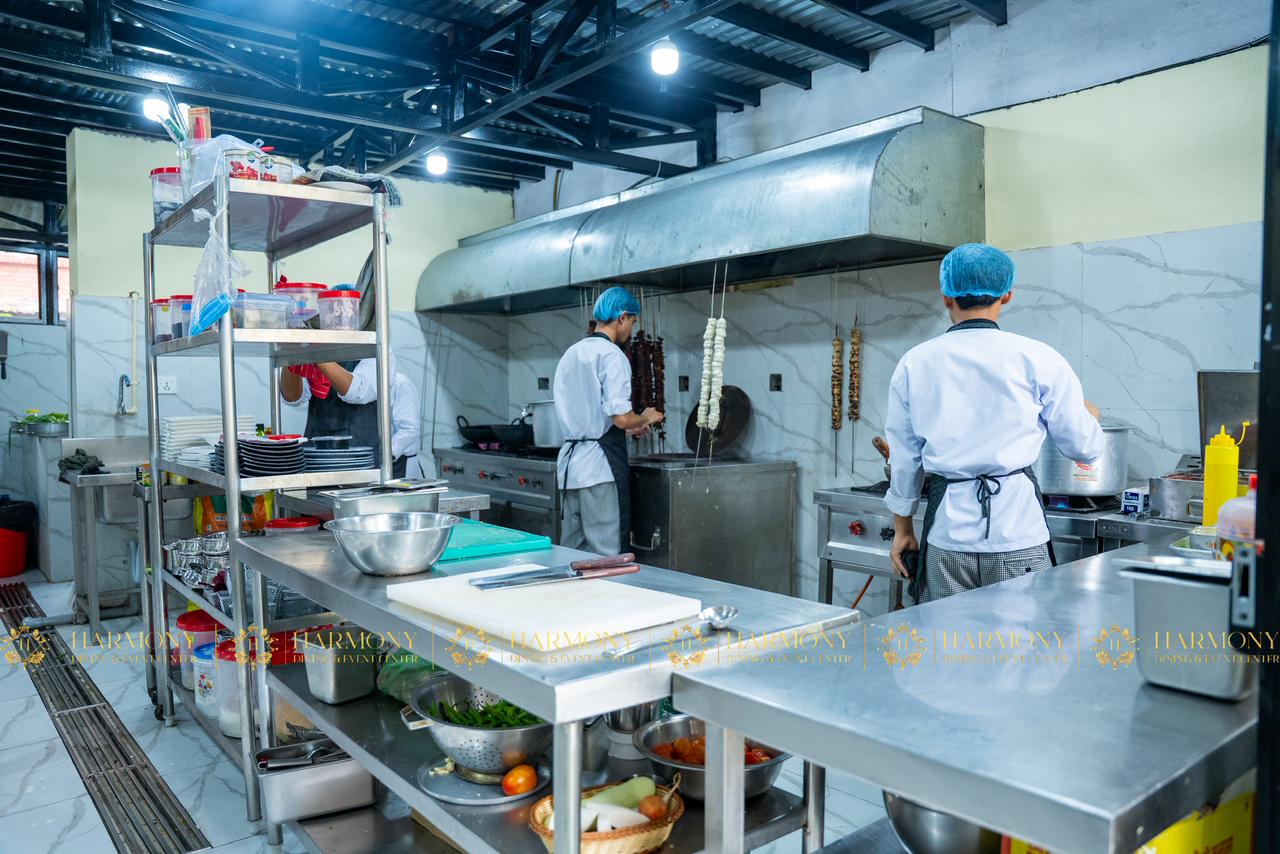 Harmony restaurant kitchen