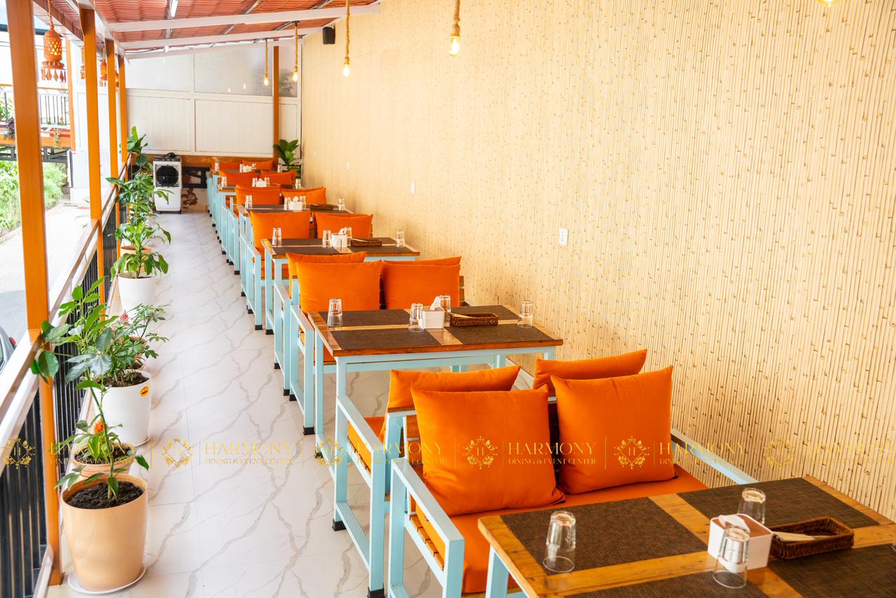 Guests dining at Harmony Dining & Event Center